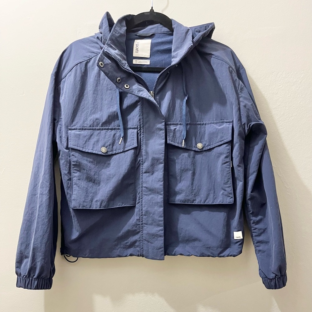Vuori Bayside Jacket in Blue Coast, Size XS - Picture 3 of 16